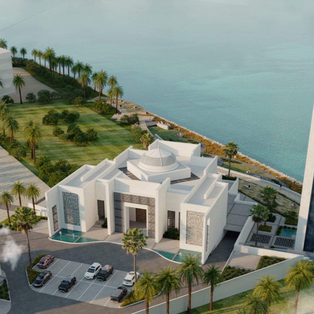 Dilmunia Mosque project in Bahrain by Arab Architects