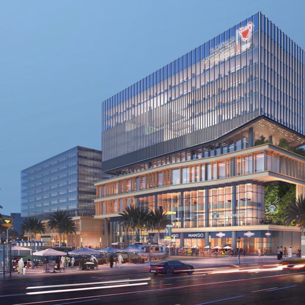 SIO HQ commercial office project in Bahrain by Arab Architects