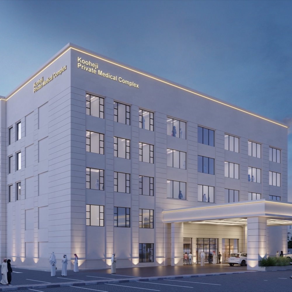 Kooheji Private Medical Complex project in Bahrain by Arab Architects
