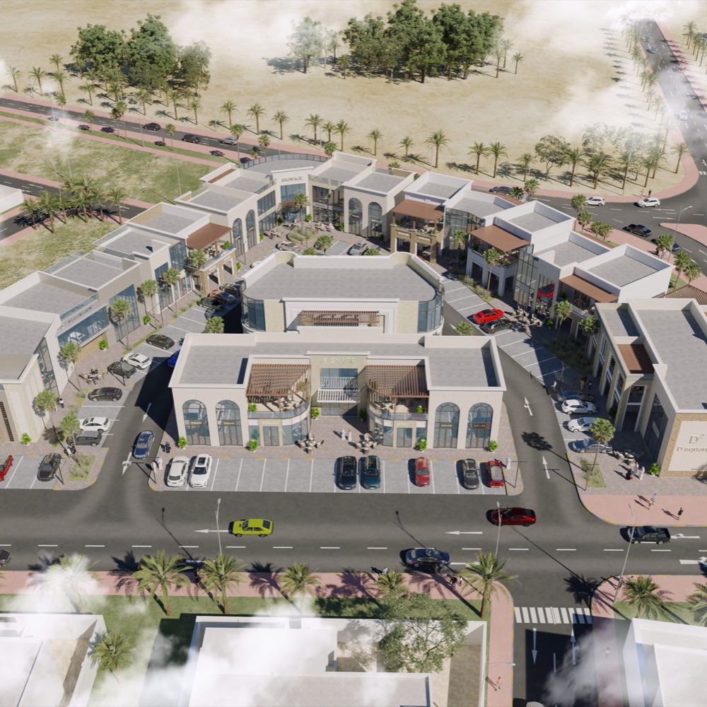 The Outlet retail and commercial project in Bahrain by Arab Architects