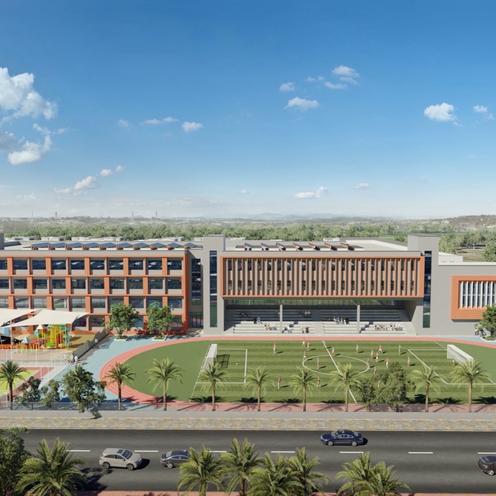 Finnish School educational project in Bahrain by Arab Architects