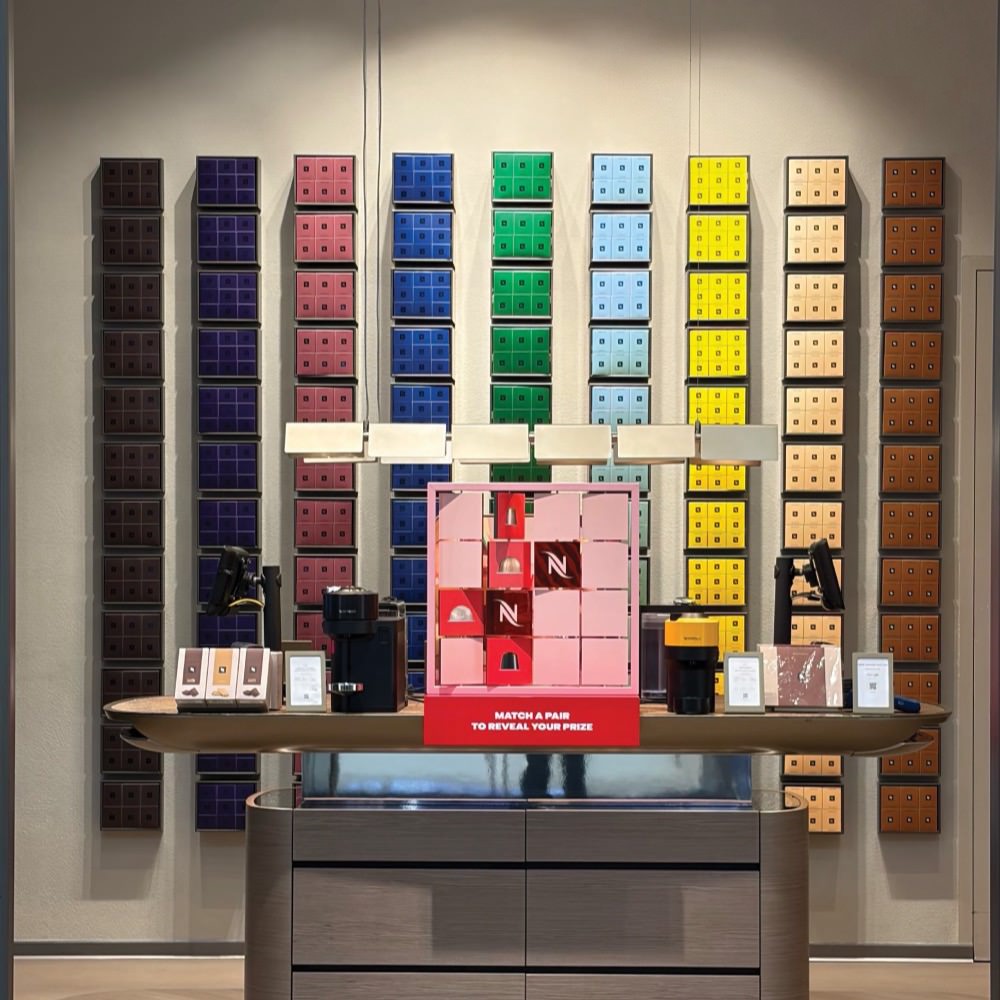 Nespresso Boutique - City Centre project in Bahrain by Arab Architects