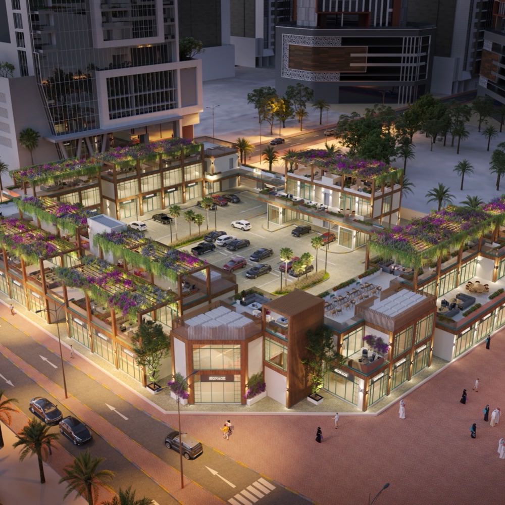 La Gardenia Mall retail and commercial project in Bahrain by Arab Architects