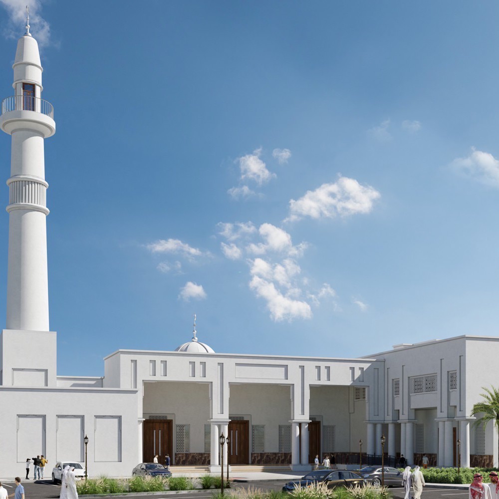 Diyar Mosque 22B.01 project in Bahrain by Arab Architects
