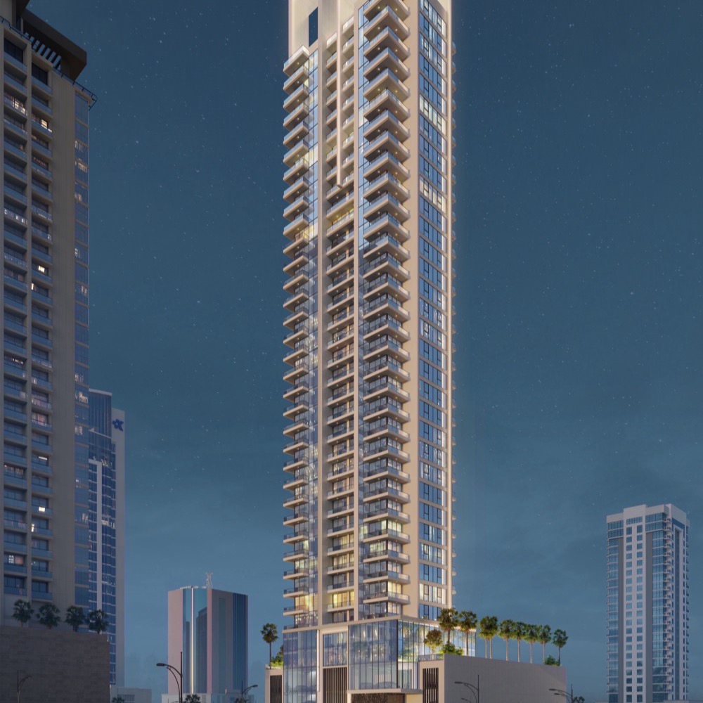 Catamaran 3 residential tower in Seef District by Arab Architects