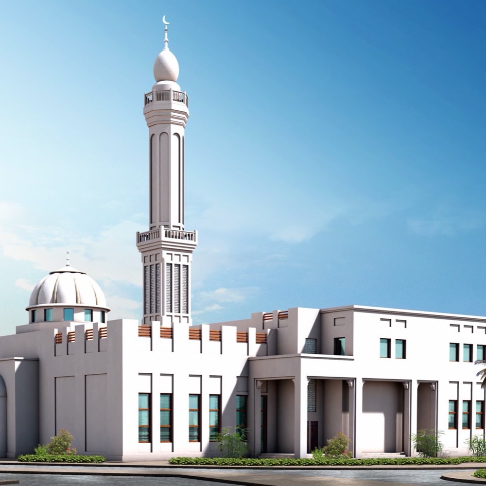 Diyar Mosque 22B.02 project in Bahrain by Arab Architects