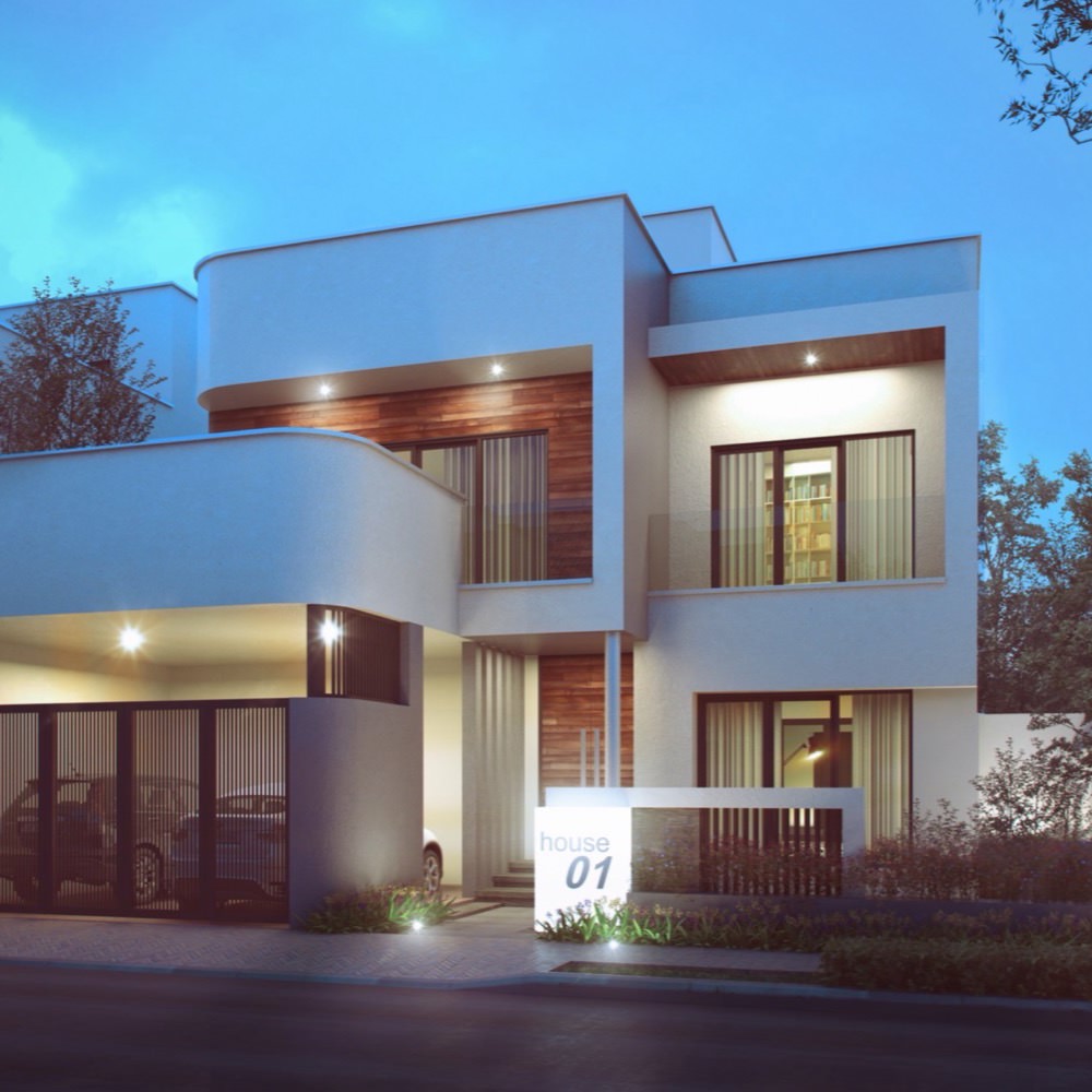 Amlak Janabiya Compound project in Bahrain by Arab Architects