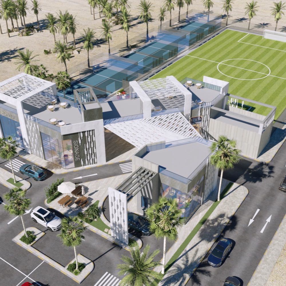 Clutch Sports Park recreational project in Bahrain by Arab Architects