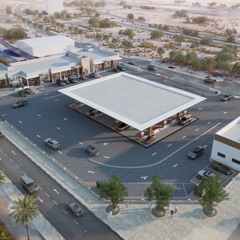 Ramez Petrol Station project in Bahrain by Arab Architects