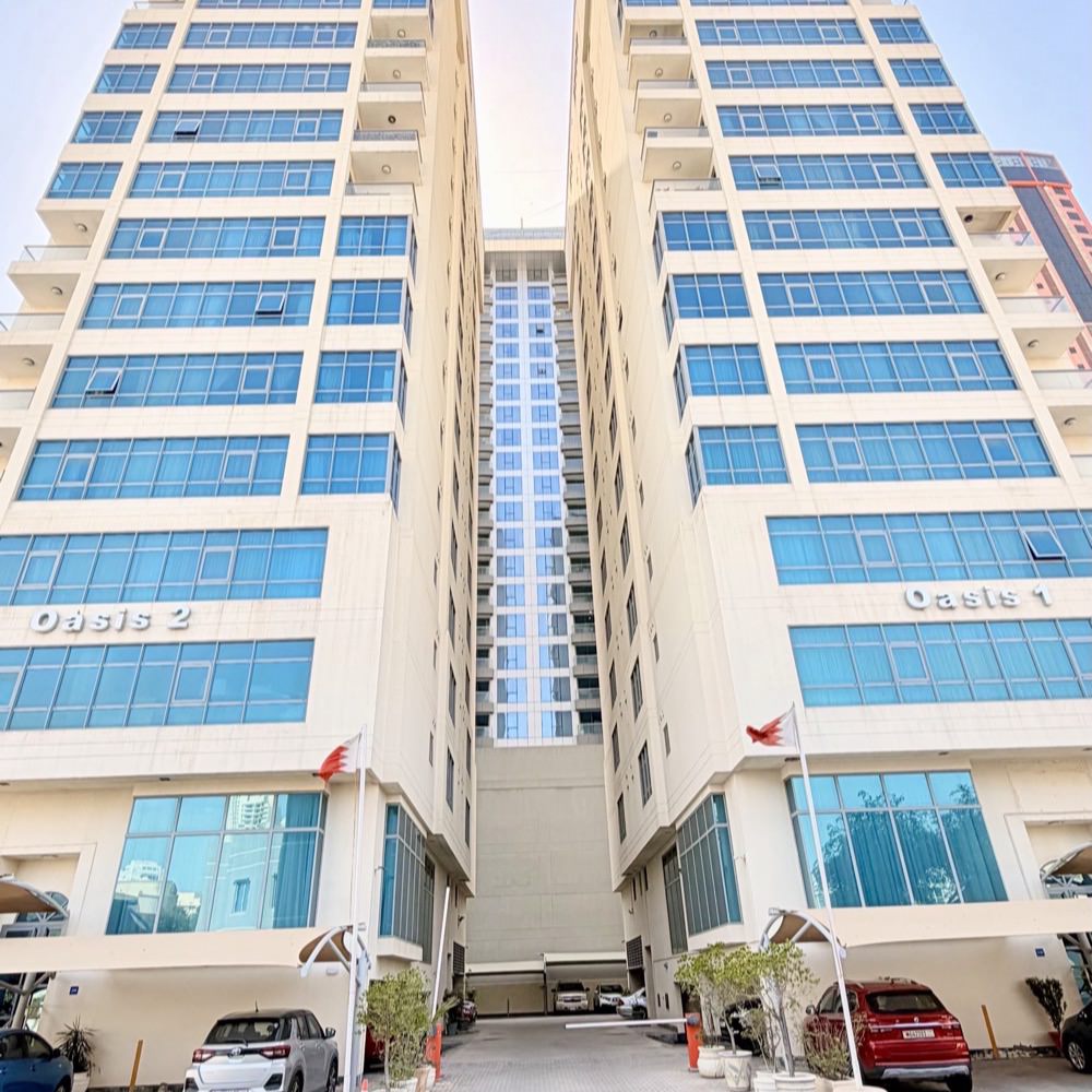 Oasis Twin Towers residential project in Bahrain by Arab Architects